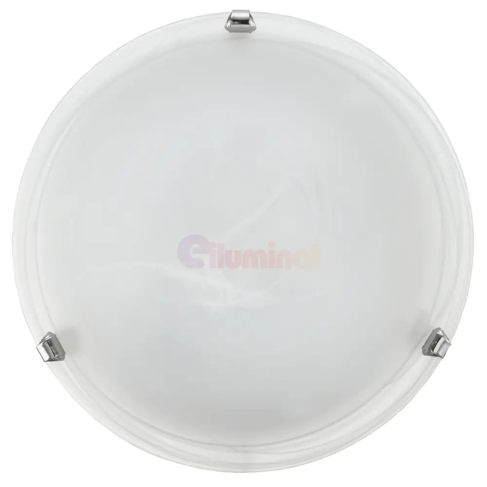 Plafoniera SALOME White & Silver Rotunda 30CM APLICA PERETE / TAVAN / 30CM led ceiling light