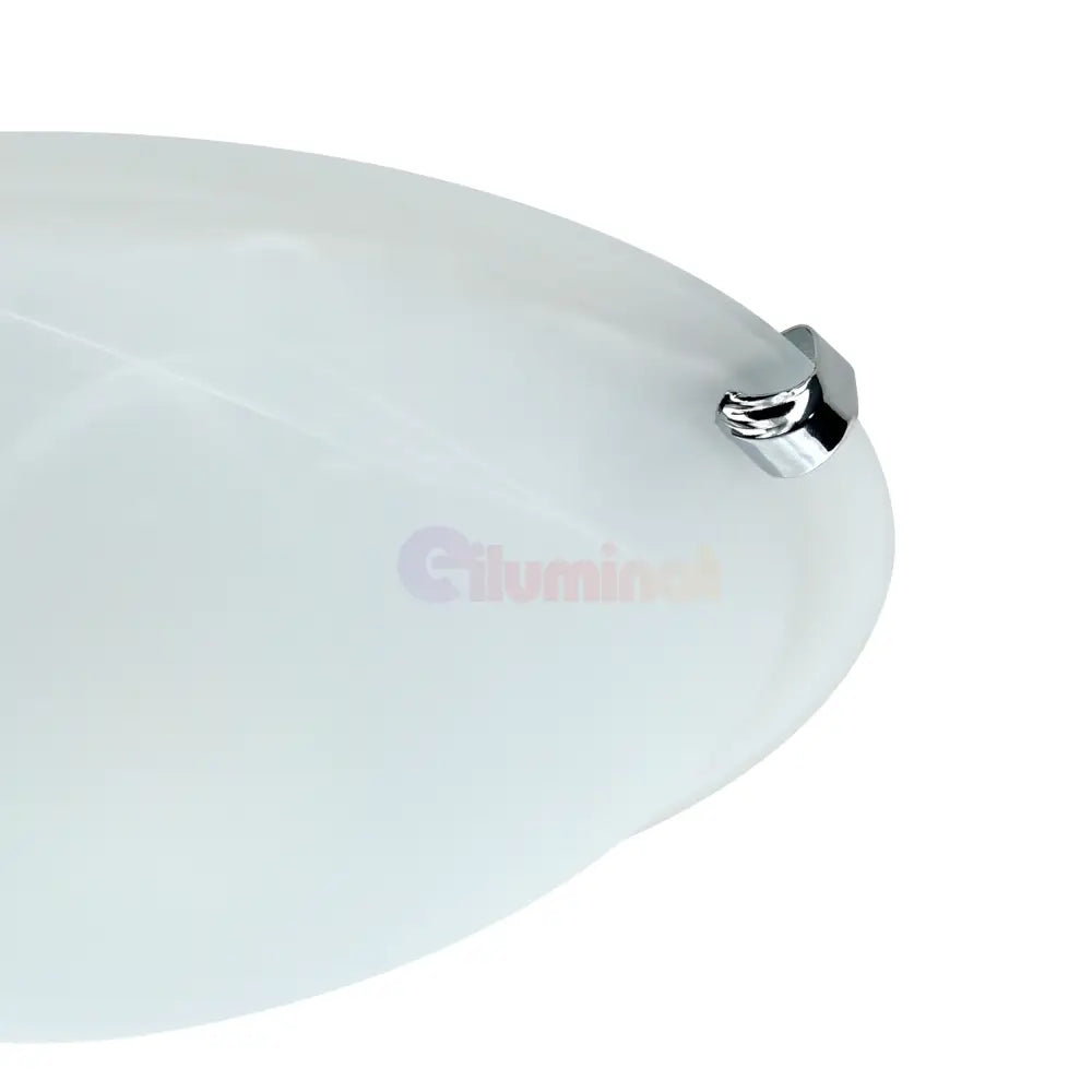 Plafoniera SALOME White & Silver Rotunda 30CM APLICA PERETE / TAVAN / 30CM led ceiling light