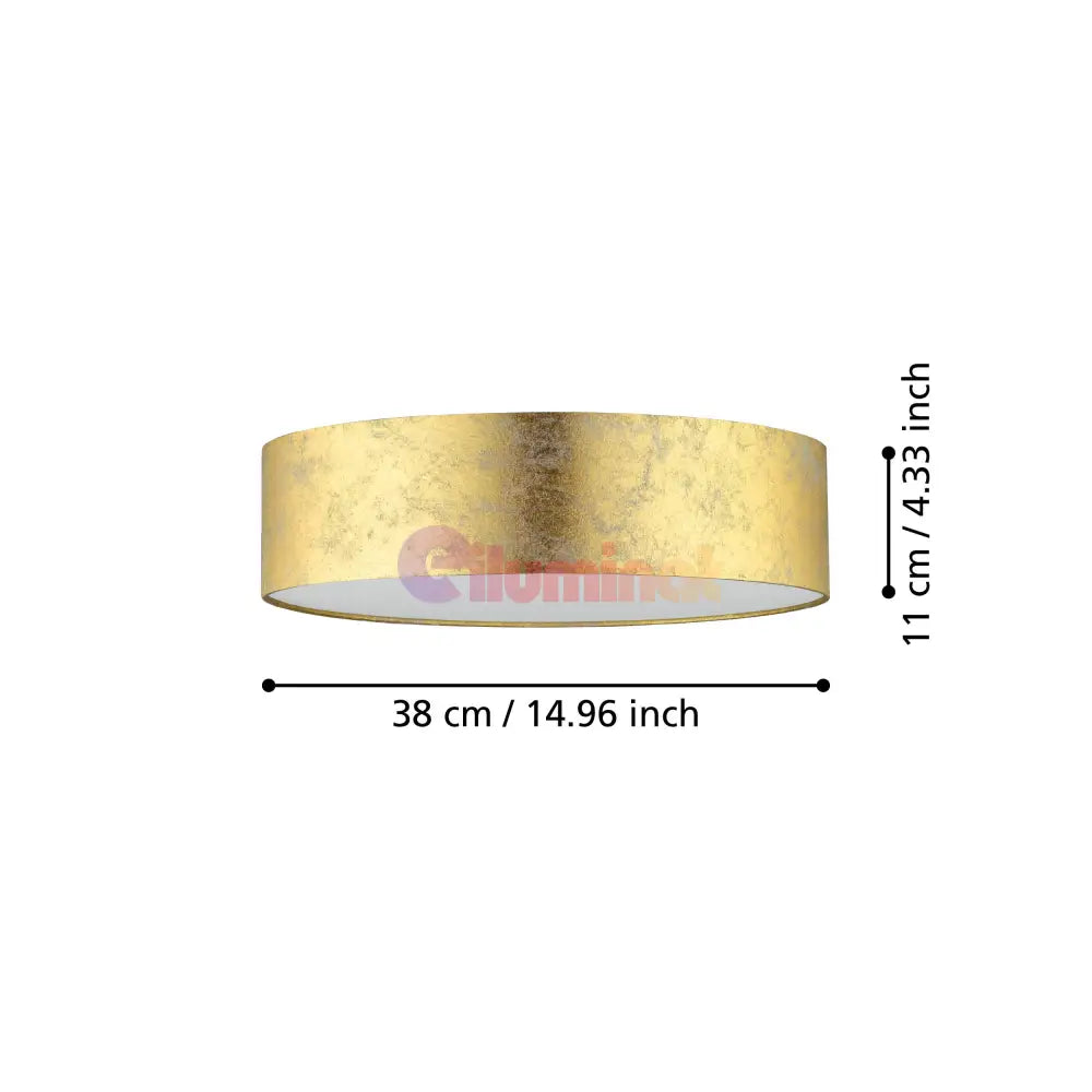 Plafoniera VISERBELLA Gold Rotunda 38CM APLICA PERETE / TAVAN / 38CM led ceiling light