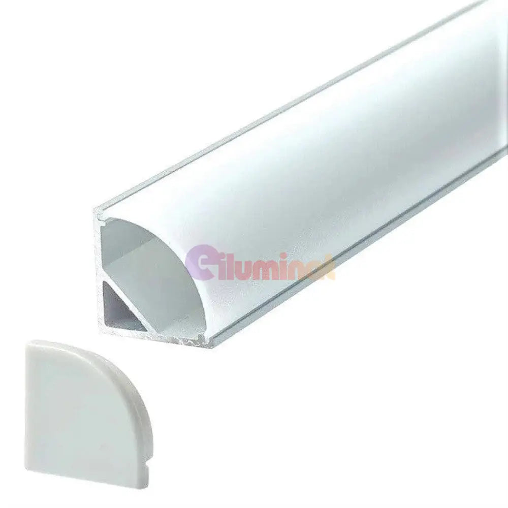 Profil Aluminiu Aplicat Colt 90 Grade 2 Metri Led Strips