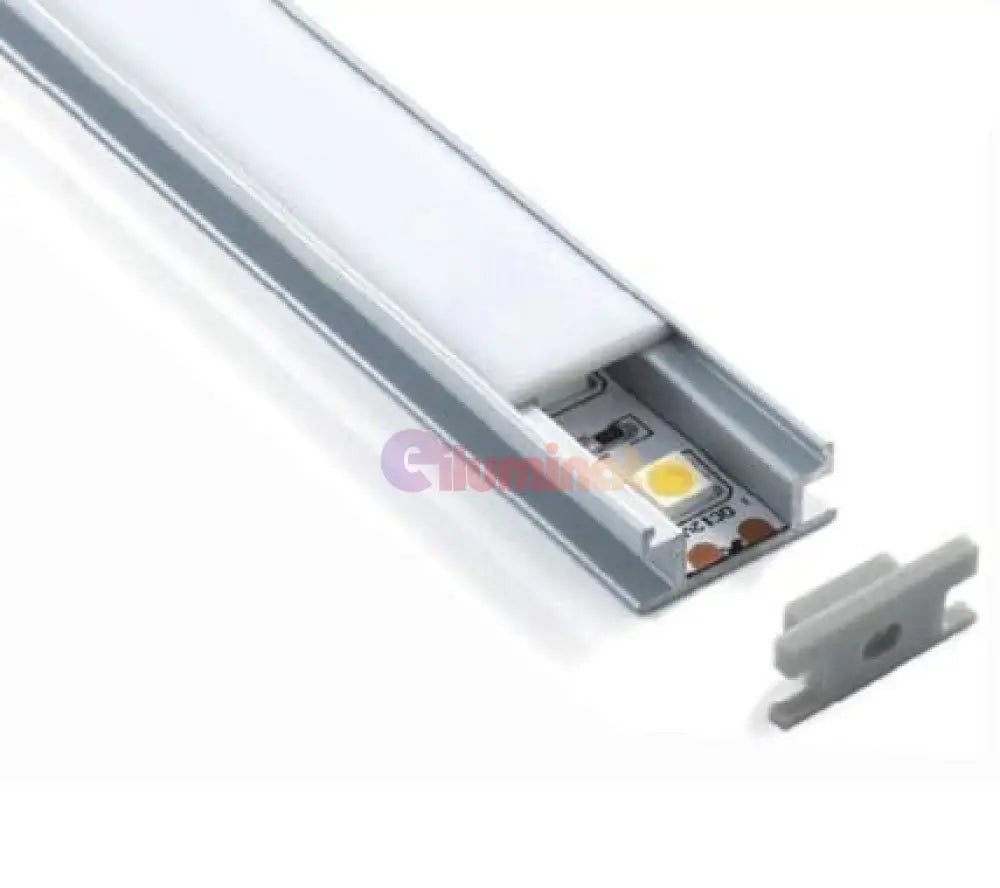 Profil Aluminiu Dispersor Mat 2 Metri Led Strips