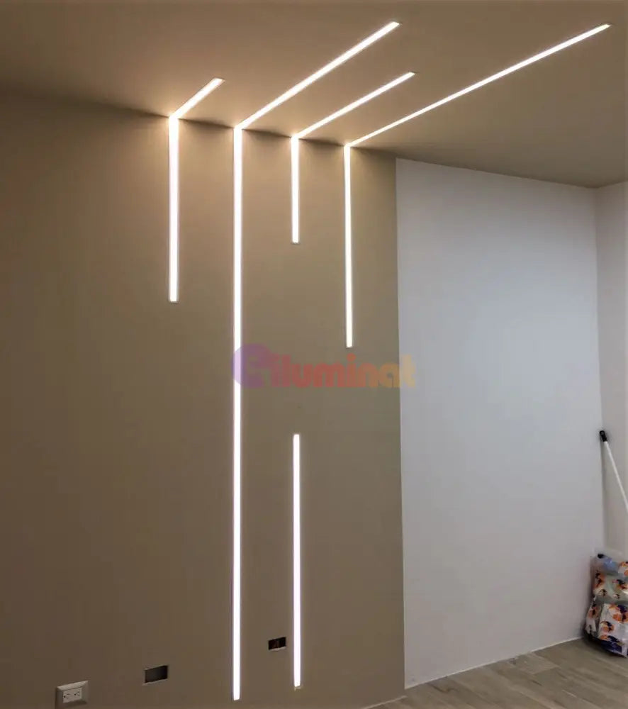 Profil Aluminiu Dispersor Mat 2 Metri Led Strips