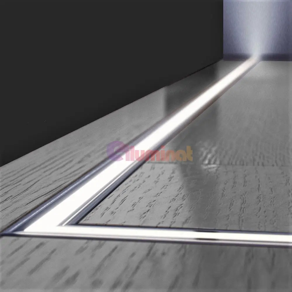 Profil Aluminiu Dispersor Mat Incastrabil 2 Metri Led Strips