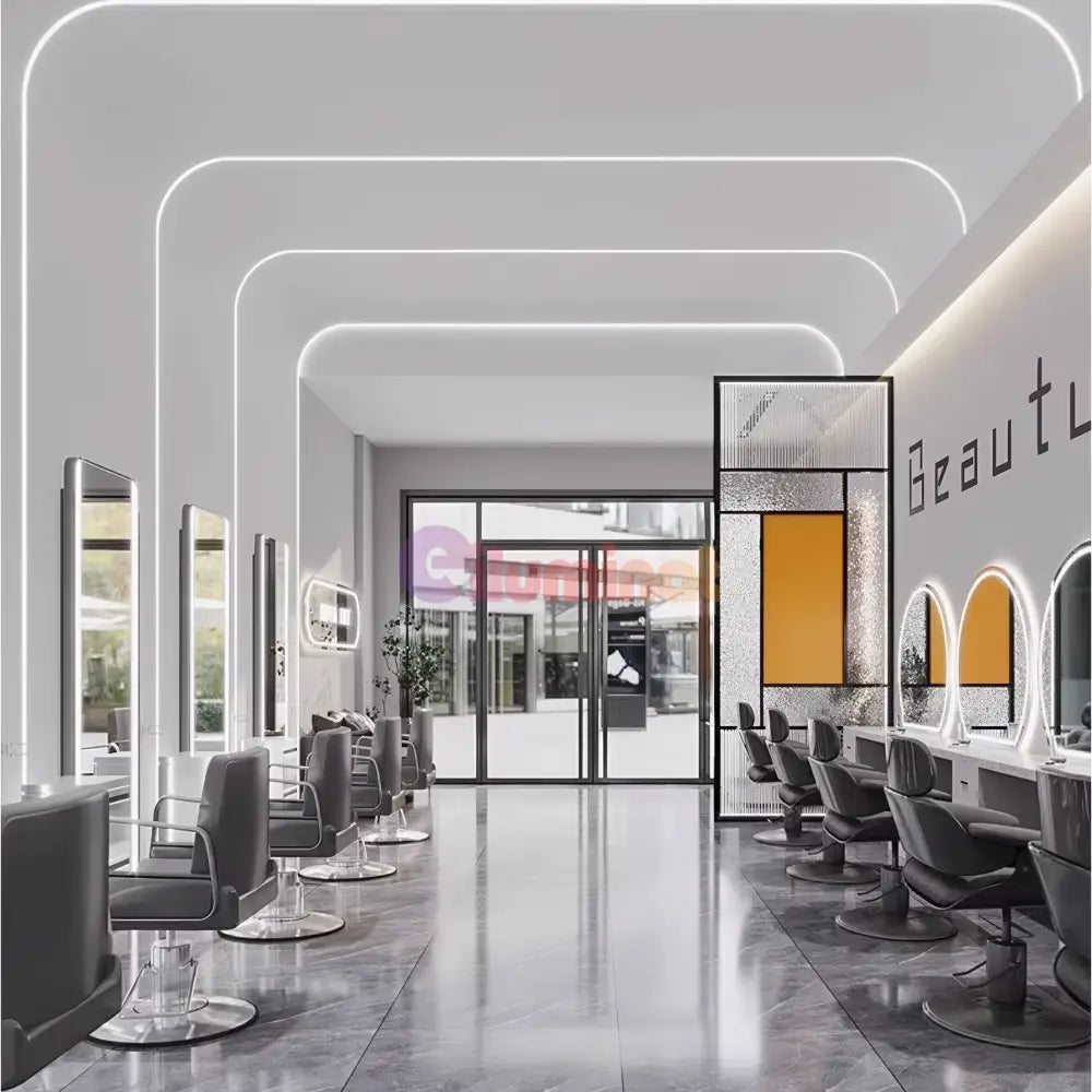 Profil LED Flexibil 2 Metri Incastrat sub Tencuiala LED Strips