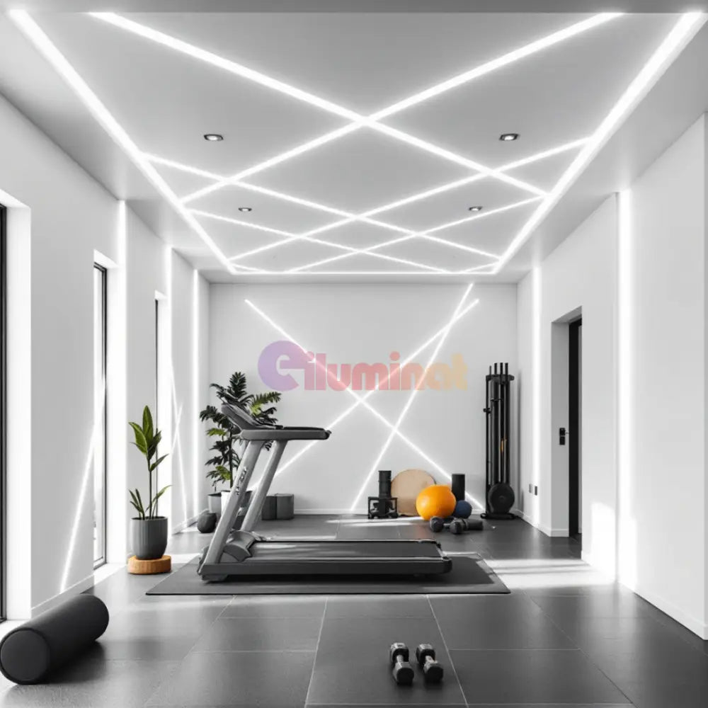 Profil LED Incastrat 2 METRI Plat XL LED Strips