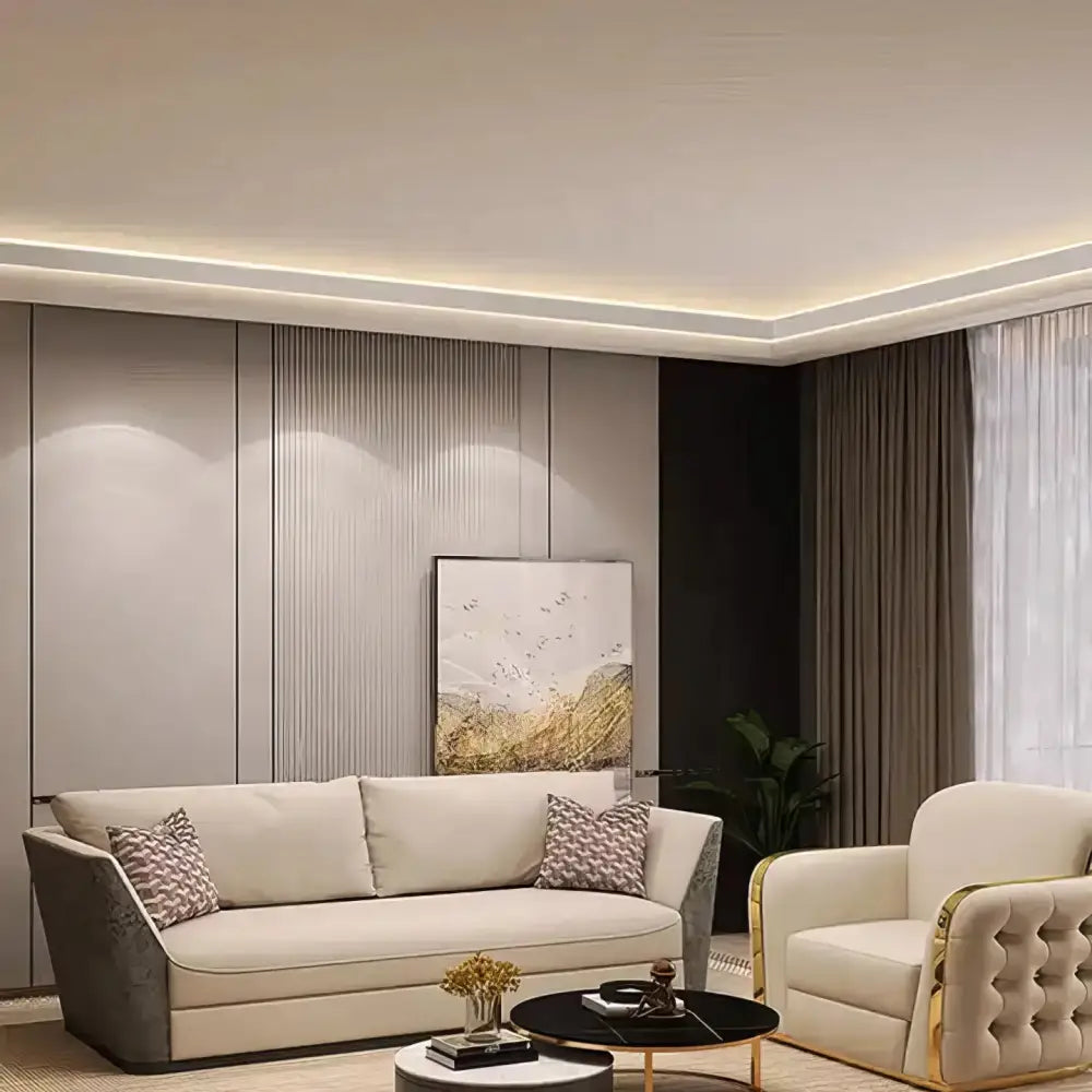 Profil LED Colt Dublu Aluminiu 2 Metri LED Strips