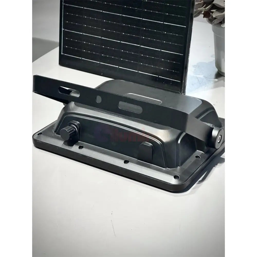 Proiector Led 100W Premium Cu Panou Solar Monocristaline Plus Telecomanda Led Flood Light