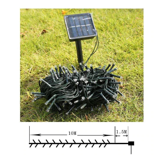 Instalatie Led Liniara Solara 100 Led-Uri 10M