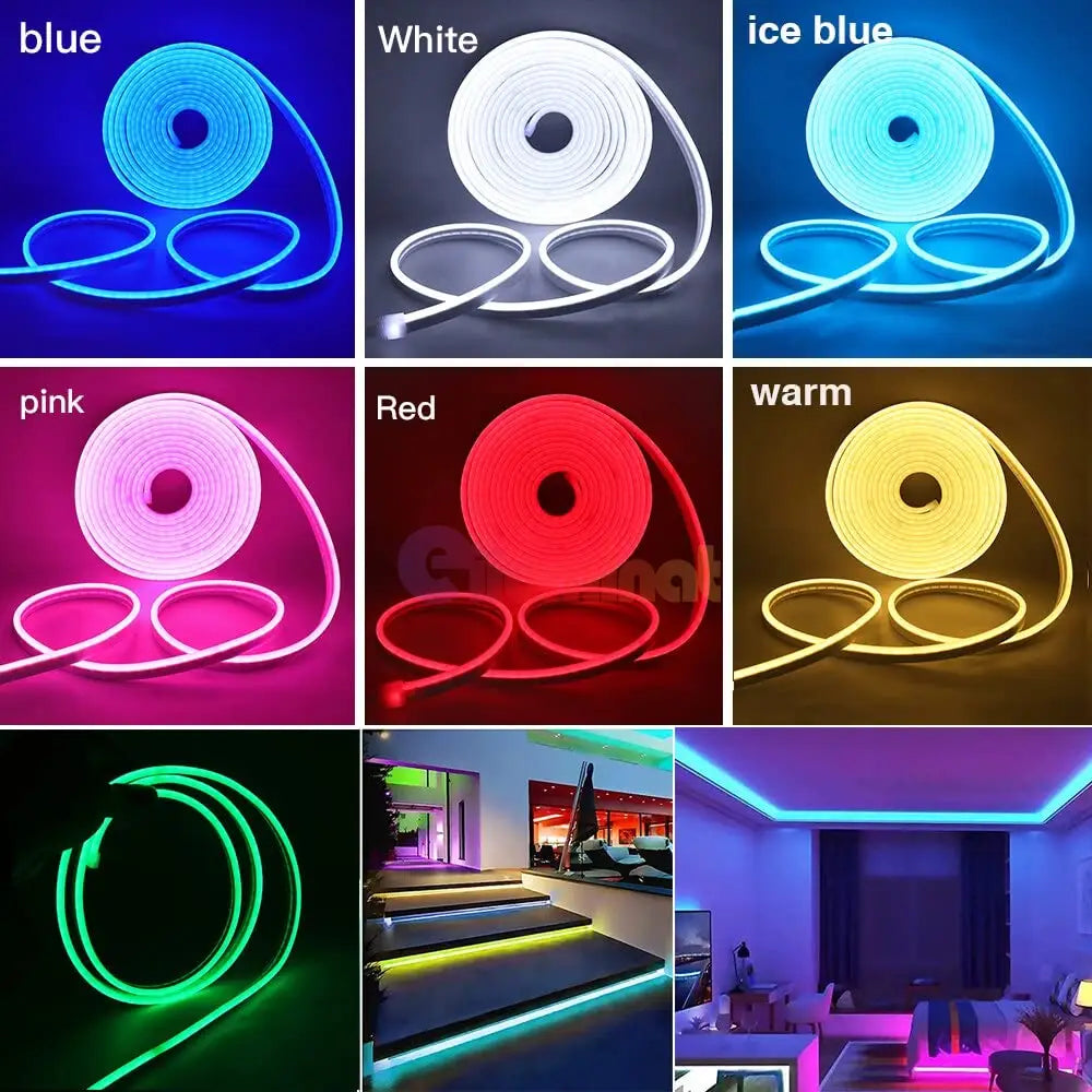 Rola Furtun Led Neon Flex Slim 220V - 100M Strips