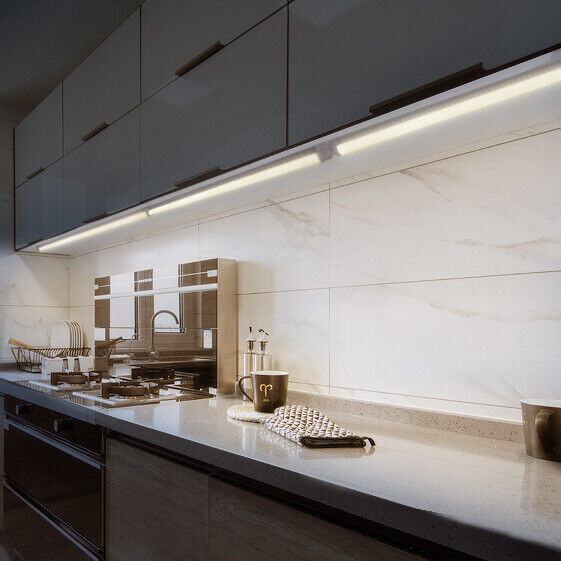 Tub Led T8 Transparent Suport Inclus 60Cm 8W Interconectabil