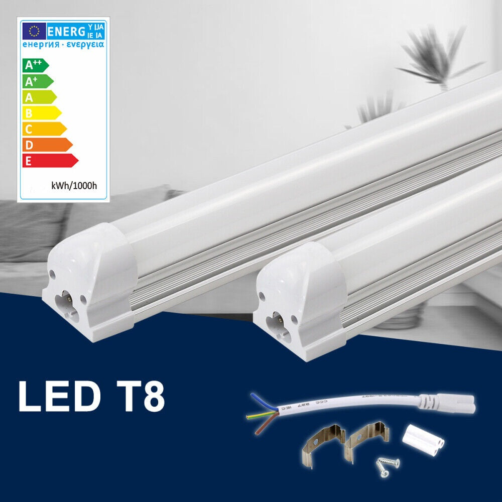 Tub Led T8 Mat Suport Inclus 60Cm 8W Interconectabil Liniar Light