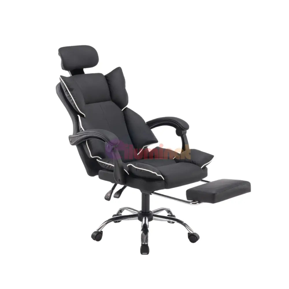 Scaun De Birou Reglabil Wf-807 Negru Chairs