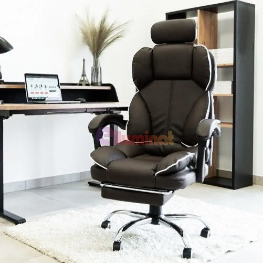 Scaun De Birou Reglabil Wf-807 Negru Chairs