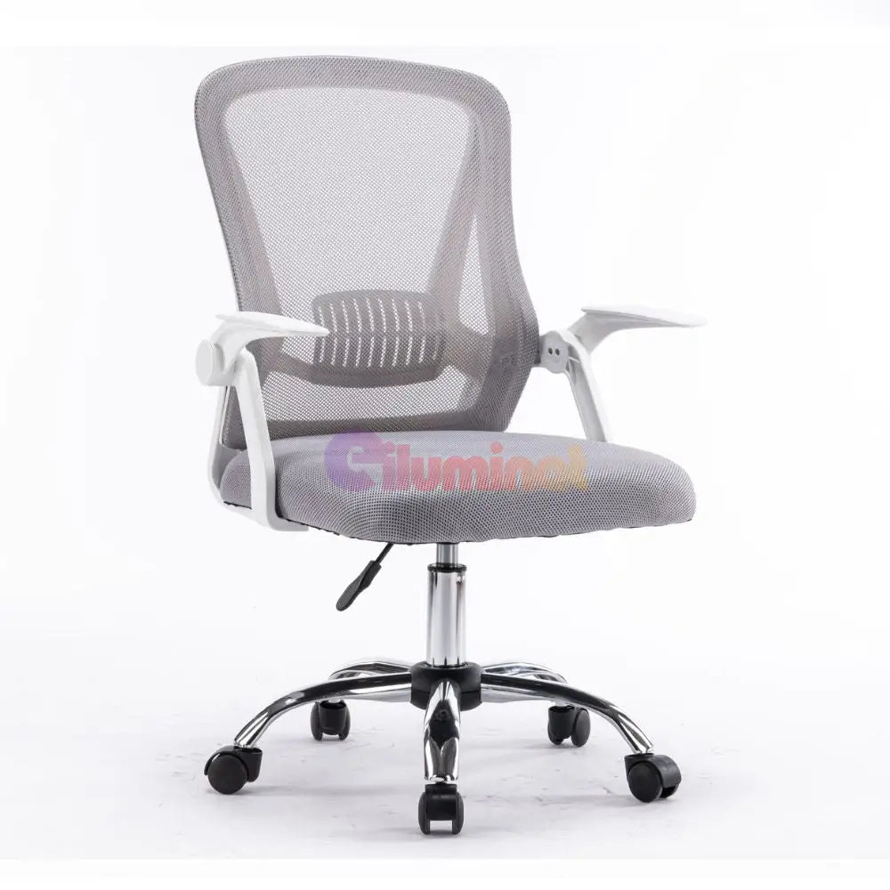 Scaun De Birou White-Grey Boc-101 Chairs