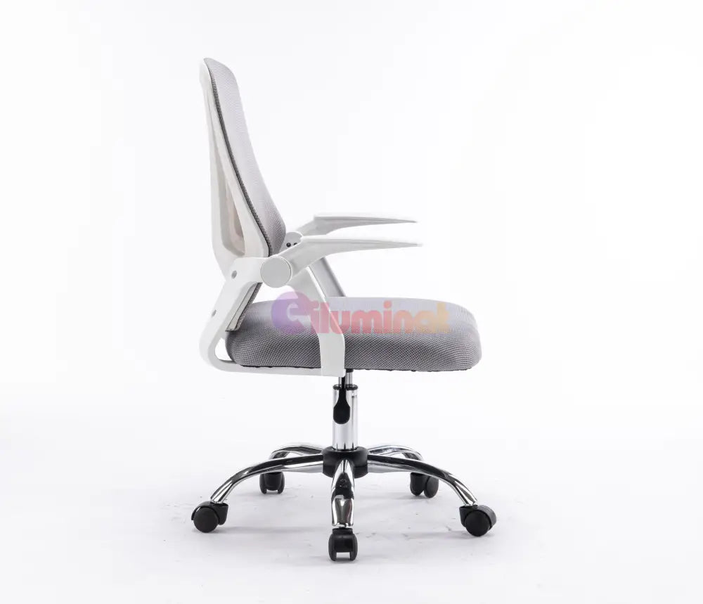 Scaun De Birou White-Grey Boc-101 Chairs