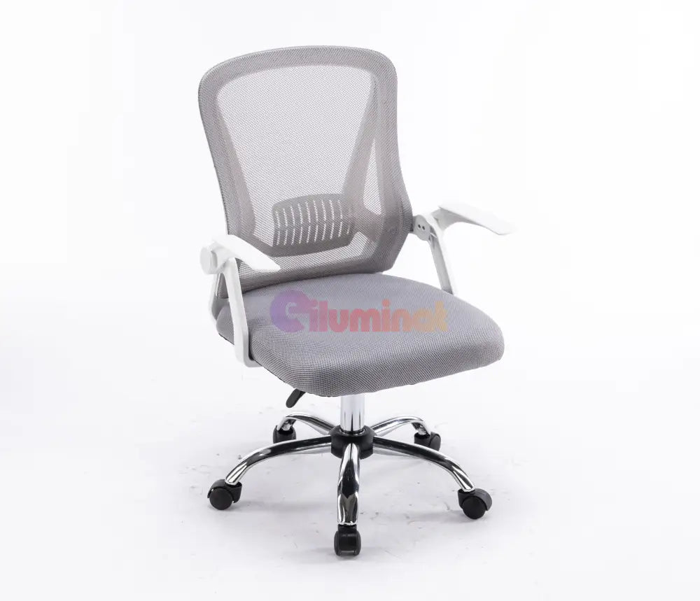 Scaun De Birou White-Grey Boc-101 Chairs