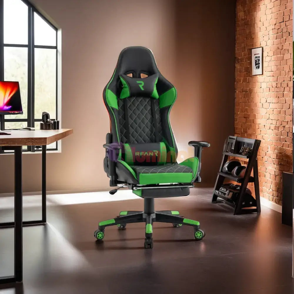 Scaun De Gaming Galacticglide Green Wf-6039 Gaming Chairs