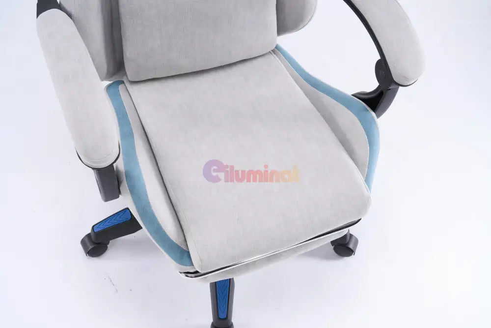 Scaun De Gaming Gri + Albastru 606 Chairs
