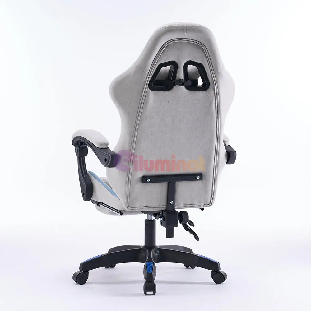 Scaun De Gaming Gri + Albastru 606 Chairs