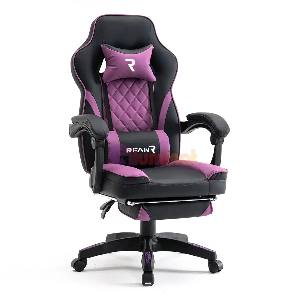 Scaun de Gaming Negru-Mov WF6028 Scaun de Gaming Gaming Chairs