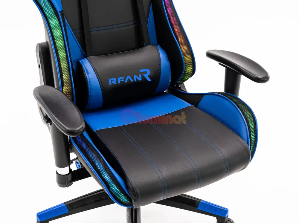 Scaun De Gaming Premium Immersion Chairs Blue Boc-778