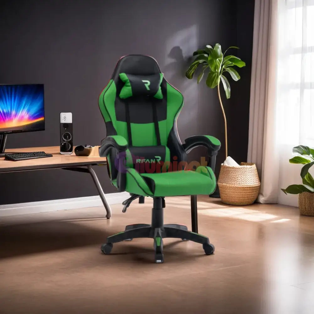 Scaun De Gaming Tron Thrones Green-Black Boc-730 Chairs