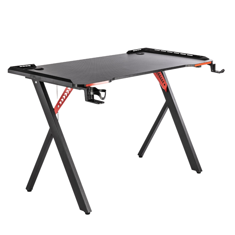 Birou De Gaming 504 Negru 120X60X73Cm Desks