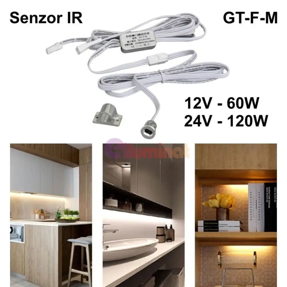 Senzor De Miscare Ir Banda Led Pentru Mobila 12V-24V Lighting Accessories