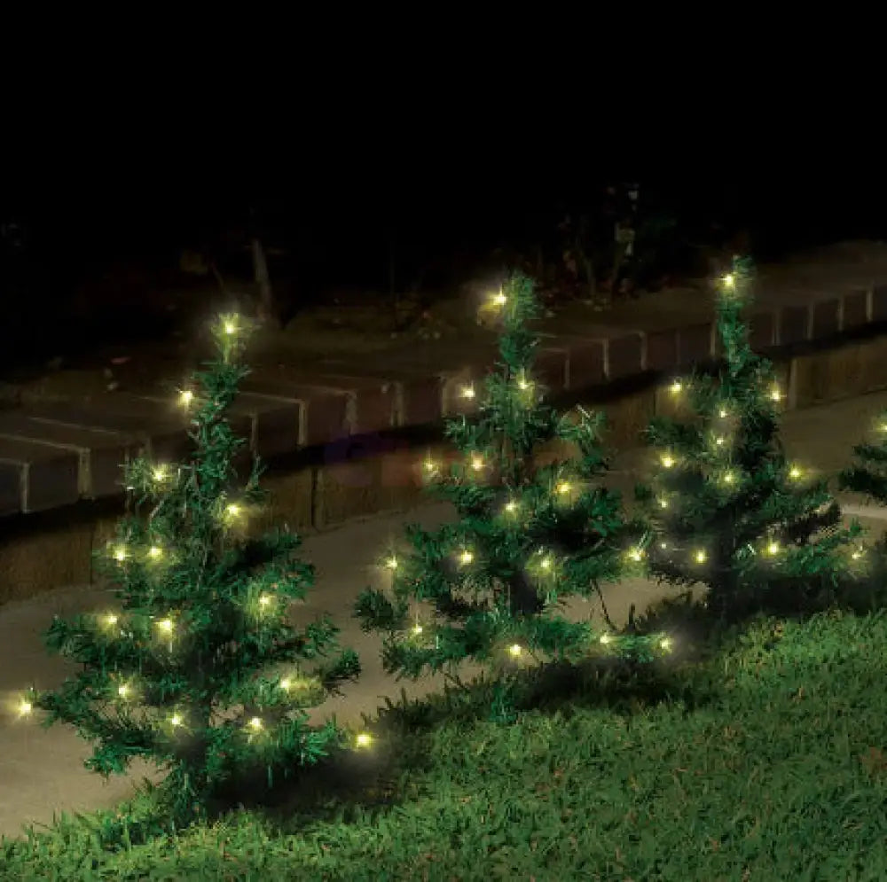 Set 3 Braduti Artificiali Craciun Solari 47Cm Christmas Tree