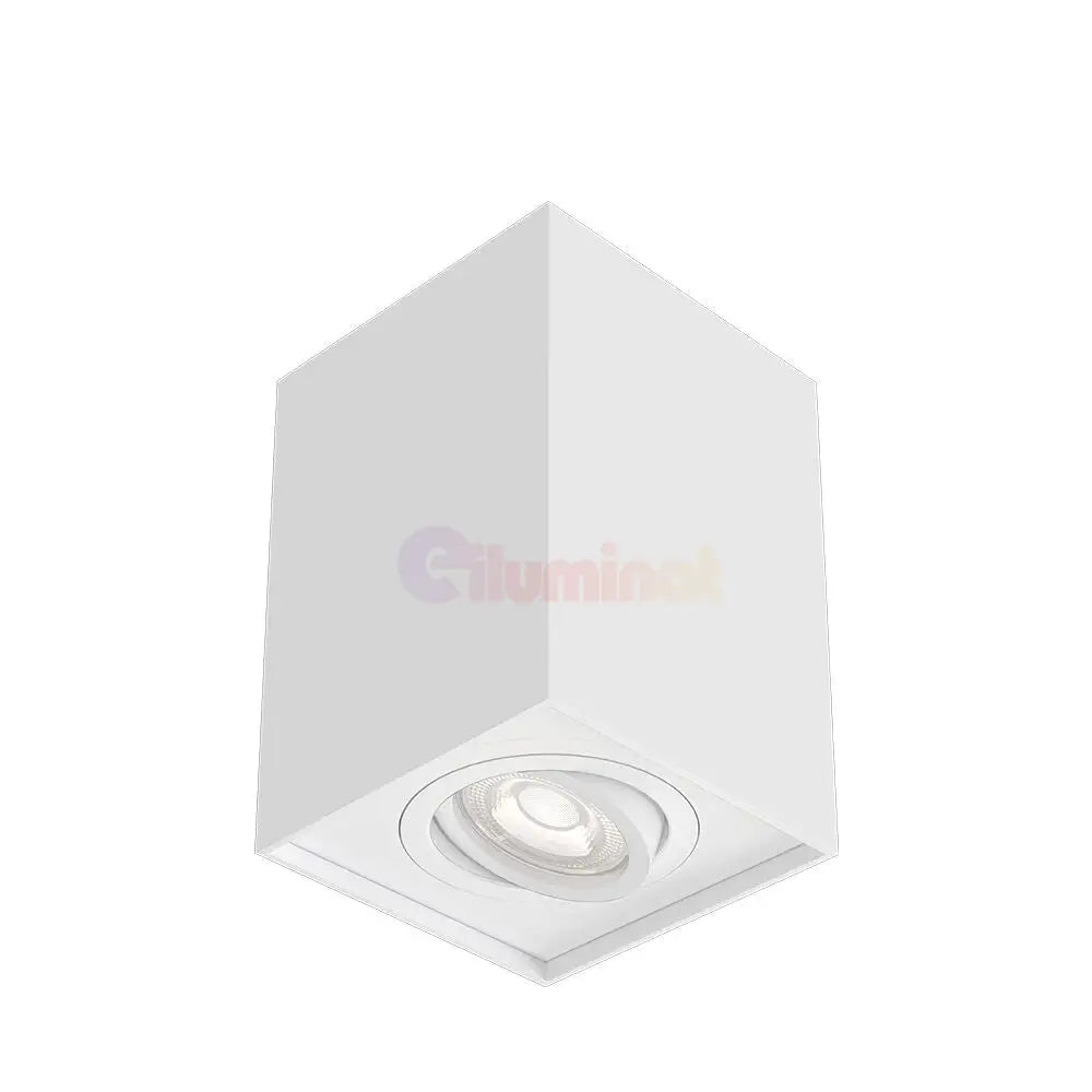Spot Aplicat Dreptunghiular Alb Dulie GU10 12.5CM SPOT LED APLICAT / GU10 / ALBA led ceiling light