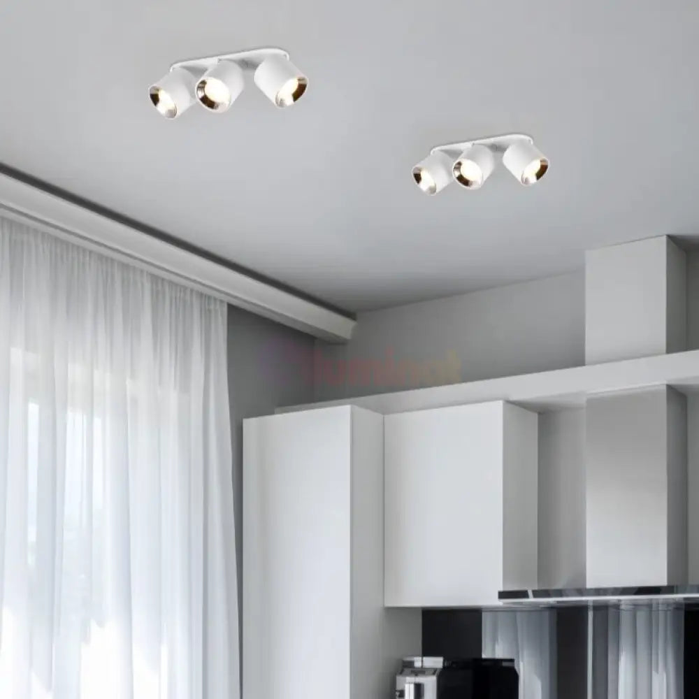 Spot LED Cilindric Aplicat Alb Dulie 3xGU10 L27.3 x H12CM led ceiling light
