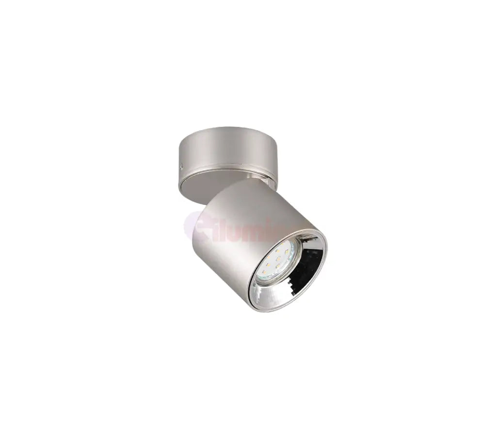 Spot LED Cilindric Aplicat Argintiu Dulie GU10 Ø8.7x12CM led ceiling light