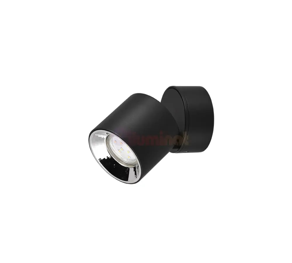 Spot LED Cilindric Aplicat Negru Dulie GU10 Ø8.7x12CM led ceiling light