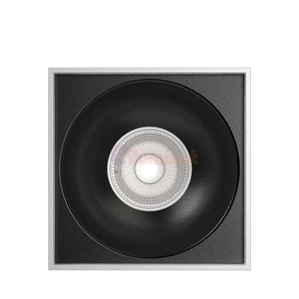 Spot Aplicat Patrat Alb & Negru Dulie GU10 L80xH117mm led ceiling light