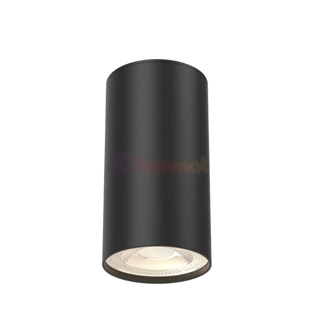 Spot Aplicat Rotund Negru Dulie GU10 Ø55x102mm led ceiling light