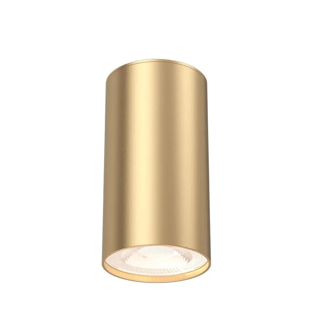 Spot Cilindric Aplicat GAMA Gold 10cm SPOT LED APLICAT / GU10 / AURIU led ceiling light