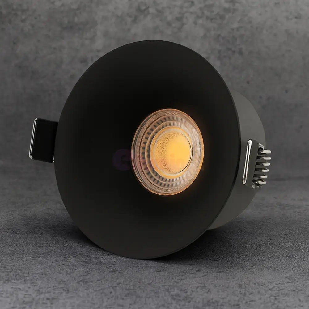 Spot COB LED 12W Rotund Negru / ⌀78mm / Incastrabil / Lumina Neutra SPOT LED INCASTRABIL / 12W / ALB NATURAL led spot