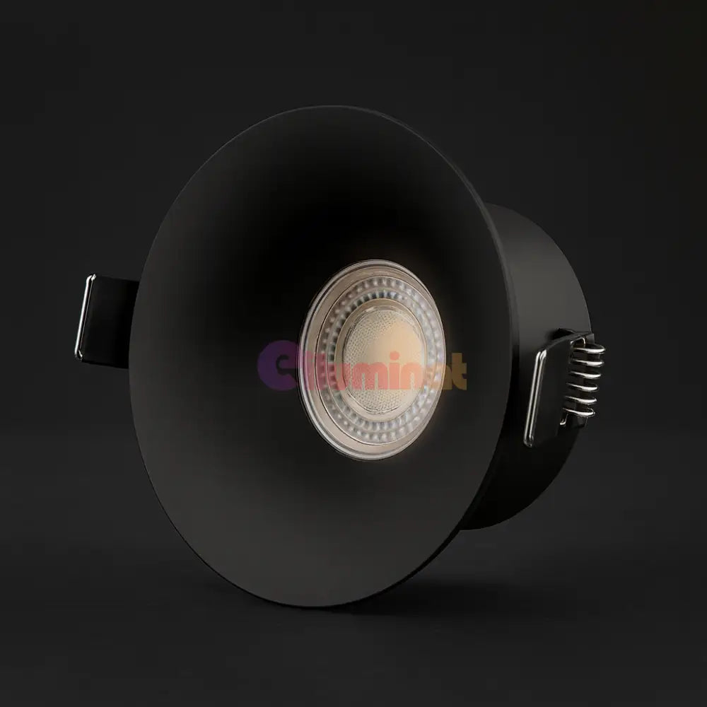 Spot COB LED 12W Rotund Negru / ⌀78mm / Incastrabil / Lumina Neutra SPOT LED INCASTRABIL / 12W / ALB NATURAL led spot