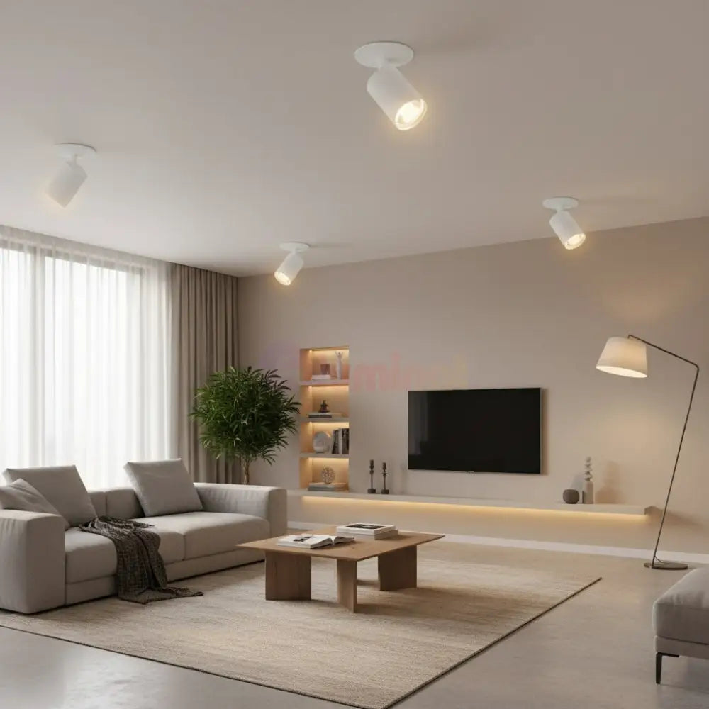Spot Incastrat Rotund Alb Dulie GU10 Ø55x83mm led ceiling light
