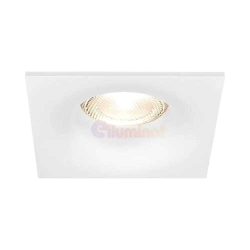 Spot Incastrat Patrat Alb Dulie MR16 L84xH37mm led ceiling light