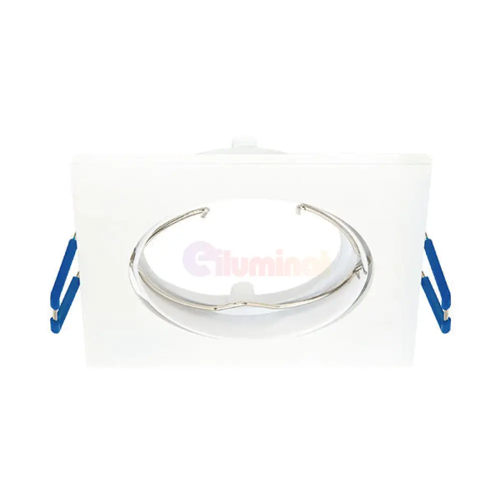 Spot Incastrat Patrat Fascicul Reglabil Alb Dulie MR16 L82xH23mm led ceiling light