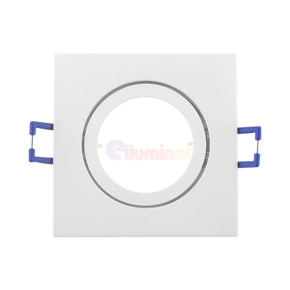Spot Incastrat Patrat Fascicul Reglabil Alb Dulie MR16 L82xH25mm led ceiling light