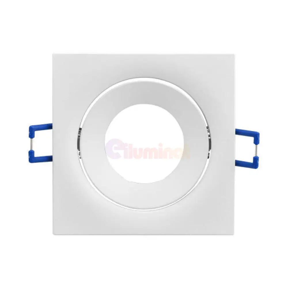 Spot Incastrat Patrat Fascicul Reglabil Alb Dulie MR16 L90xH27mm led ceiling light