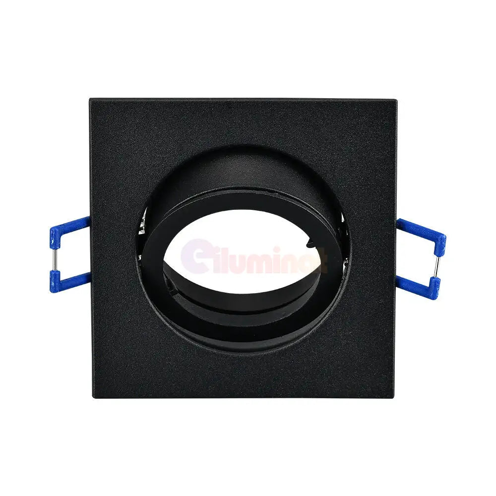 Spot Incastrat Patrat Fascicul Reglabil Negru Dulie MR16 L82xH25mm led ceiling light