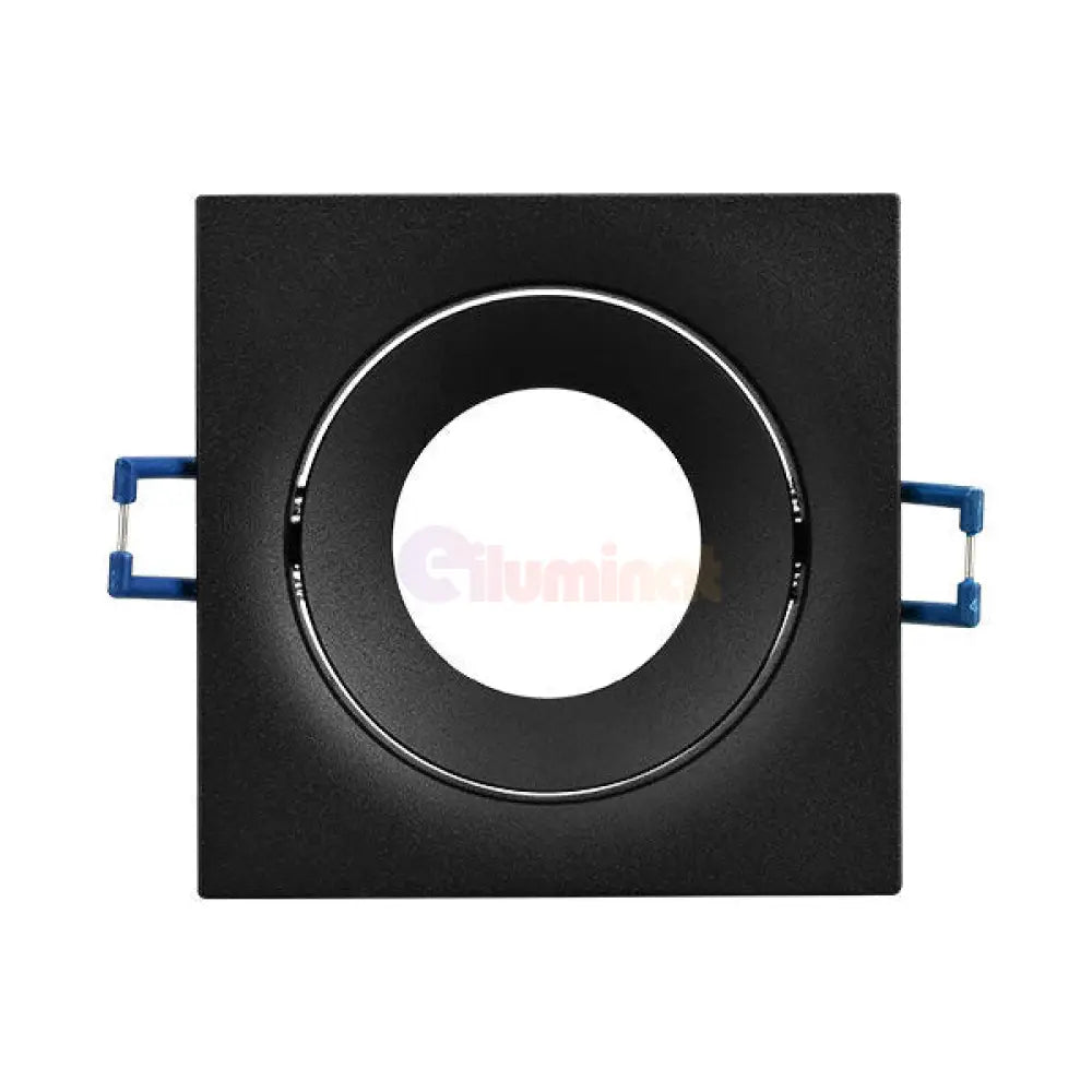 Spot Incastrat Patrat Fascicul Reglabil Negru Dulie MR16 L90xH27mm led ceiling light