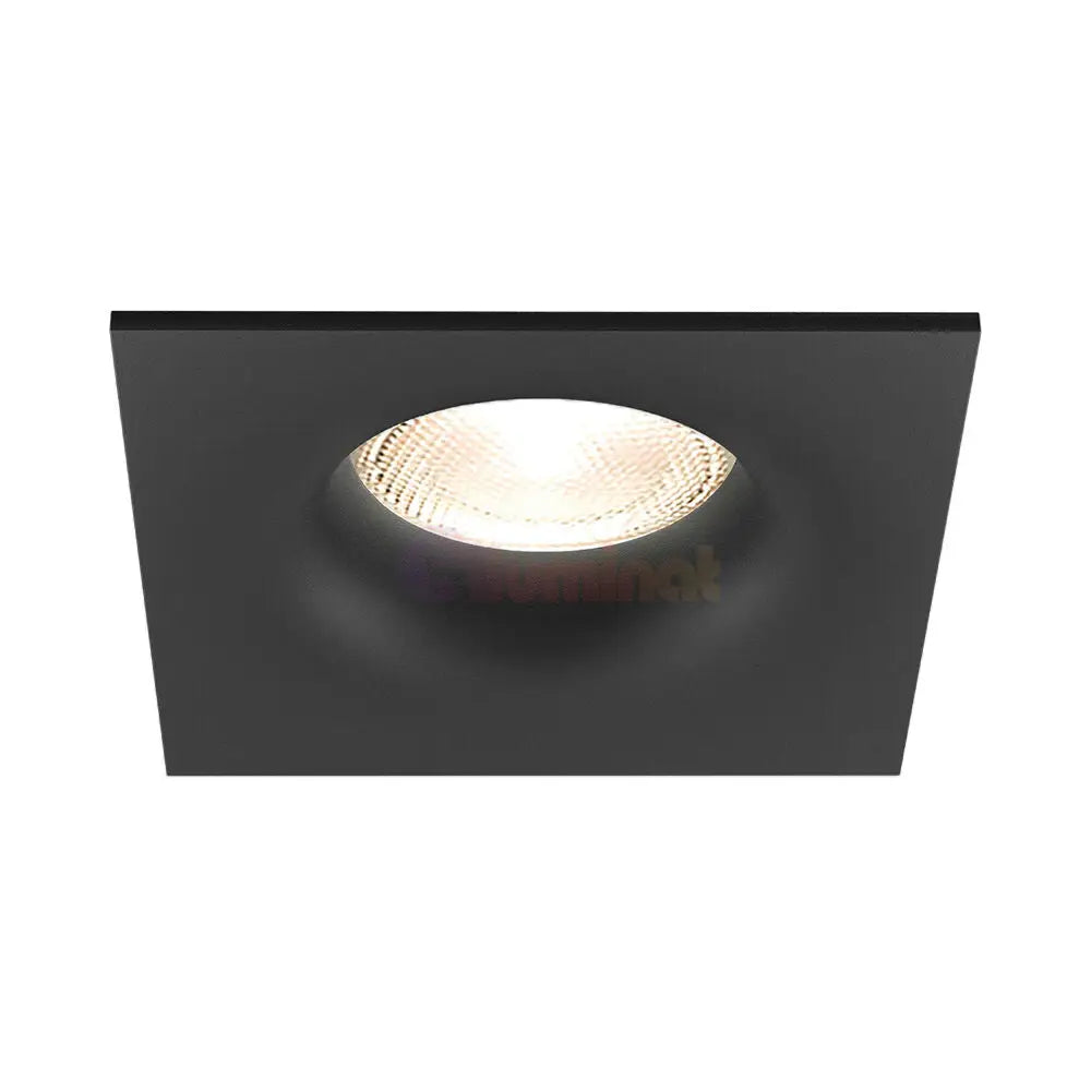 Spot Incastrat Patrat Negru Dulie MR16 L84xH37mm led ceiling light