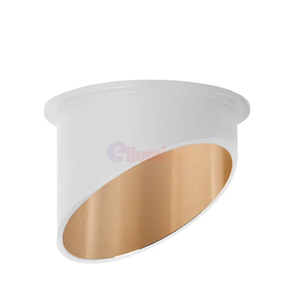 Spot Incastrat Rotund Alb & Auriu Dulie GU10 Ø70x69mm led ceiling light
