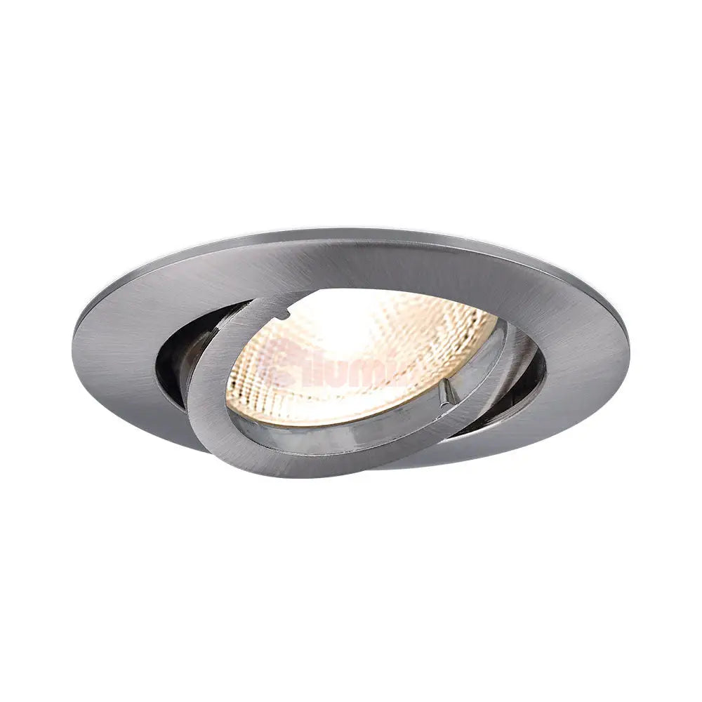 Spot Incastrat Rotund Fascicul Reglabil Argintiu Dulie MR16 Ø82x25mm led ceiling light