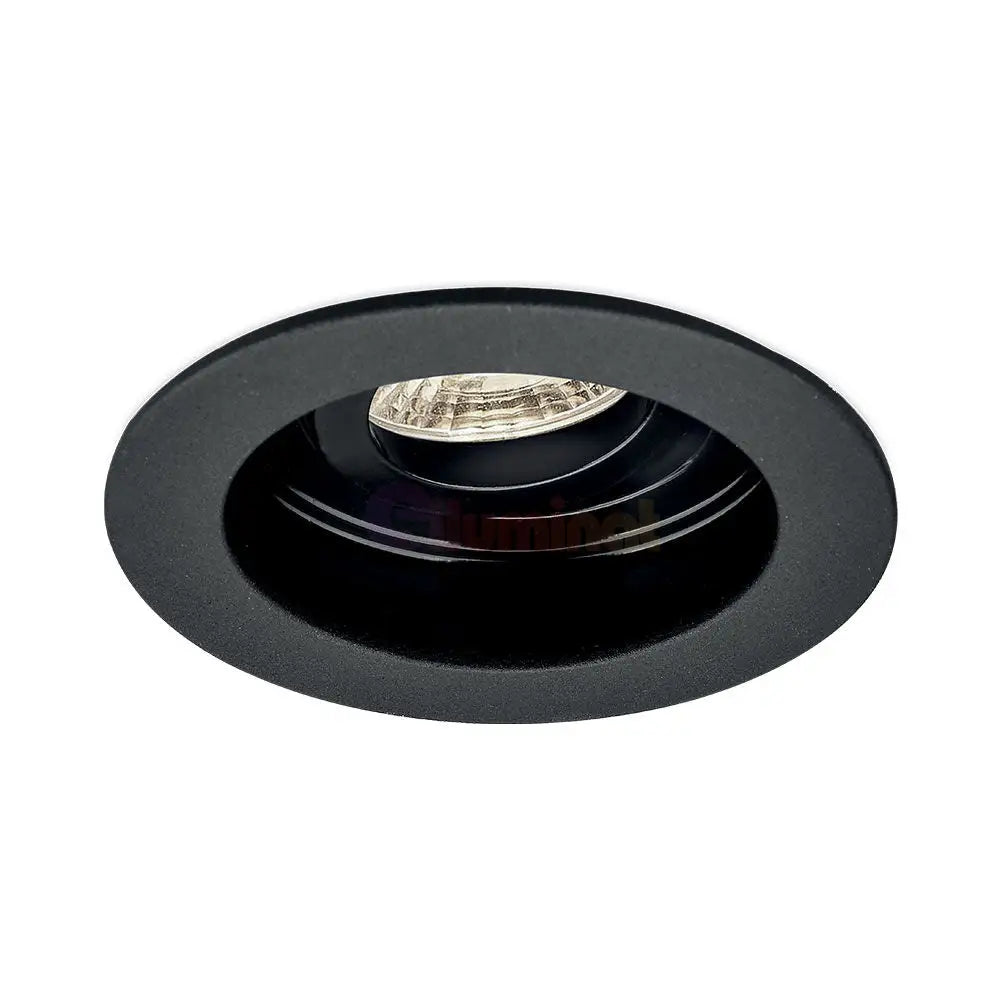 Spot Incastrat Rotund Fascicul Reglabil Negru Dulie GU10 Ø100x30mm led ceiling light