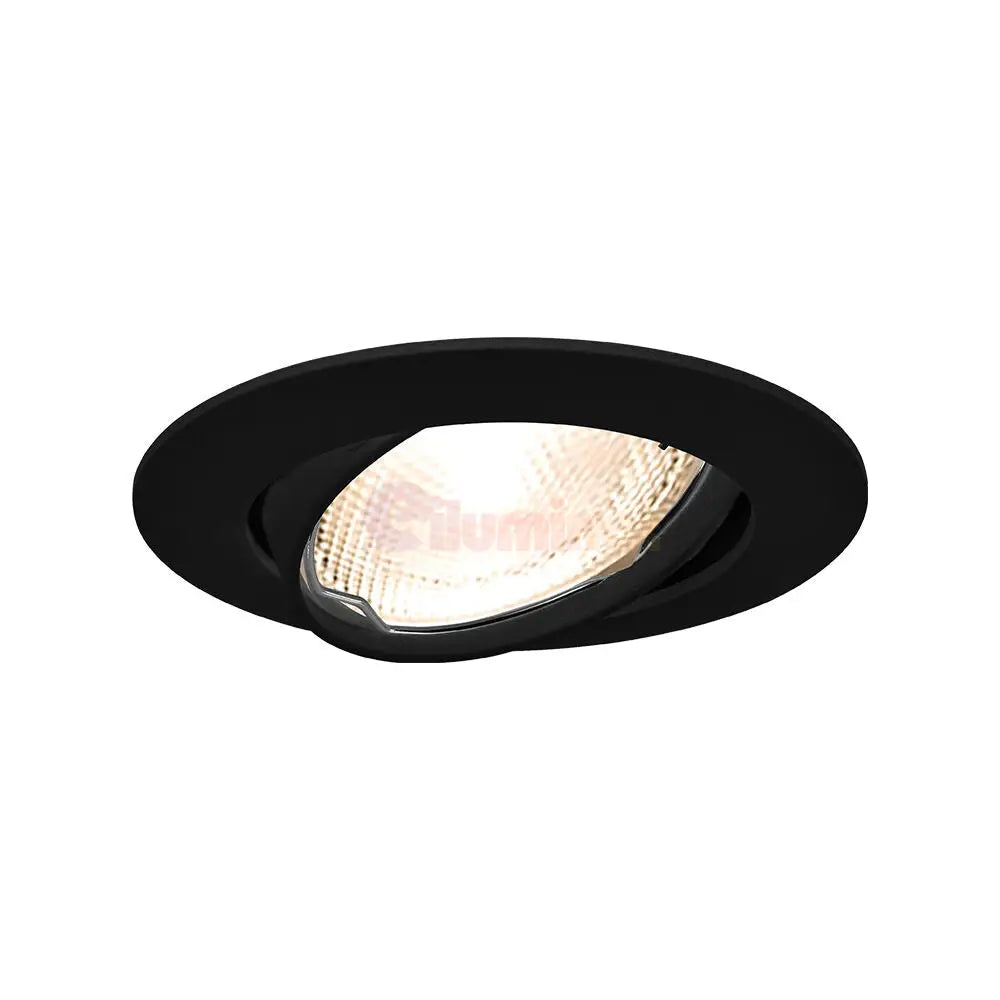 Spot Incastrat Rotund Fascicul Reglabil Negru Dulie MR16 Ø84x22mm led ceiling light